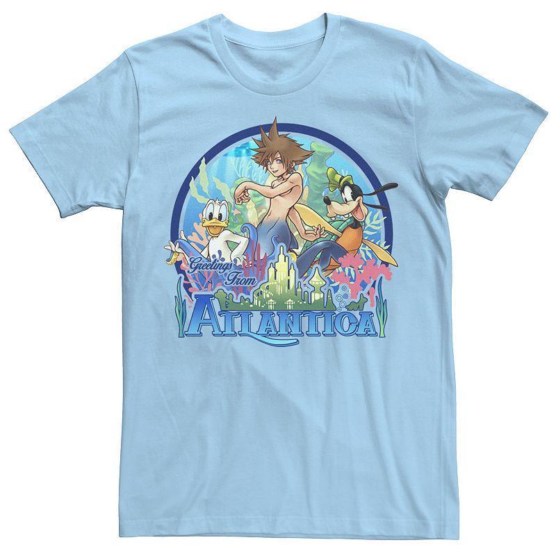 Mens Kingdom Hearts Atlantica World Tee Product Image