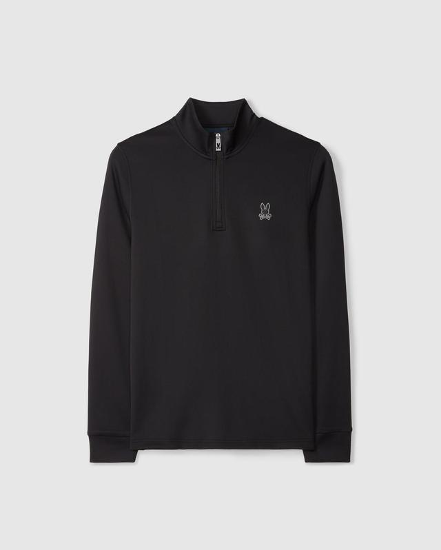 Mens Laurier 1/4 Zip Hoodie 001 BLACK / S Product Image