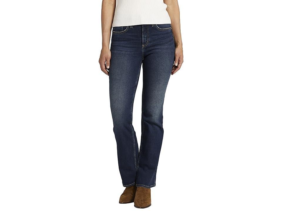 Silver Jeans Co. Infinite Fit High-Rise Bootcut Jeans L88705INF353 (Medium Indigo Wash) Women's Jeans Product Image