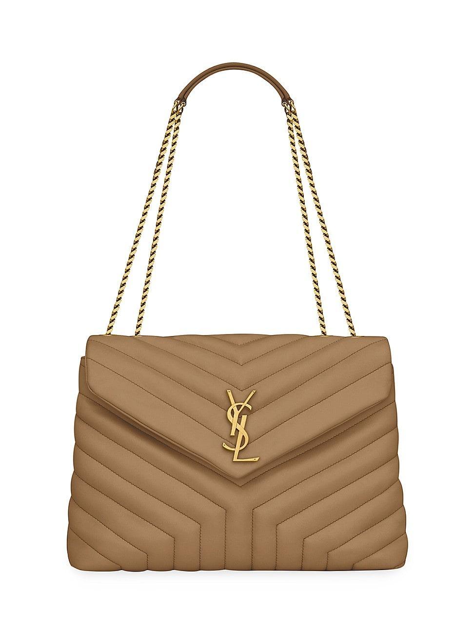 Saint Laurent Loulou Medium Quilted Crossbody Product Image