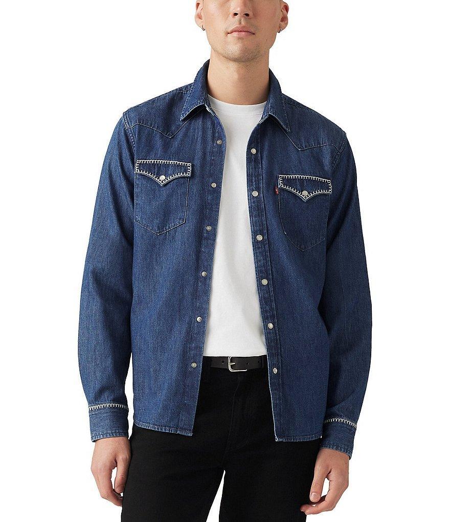 Levi's® Long Sleeve Western Shirt Product Image