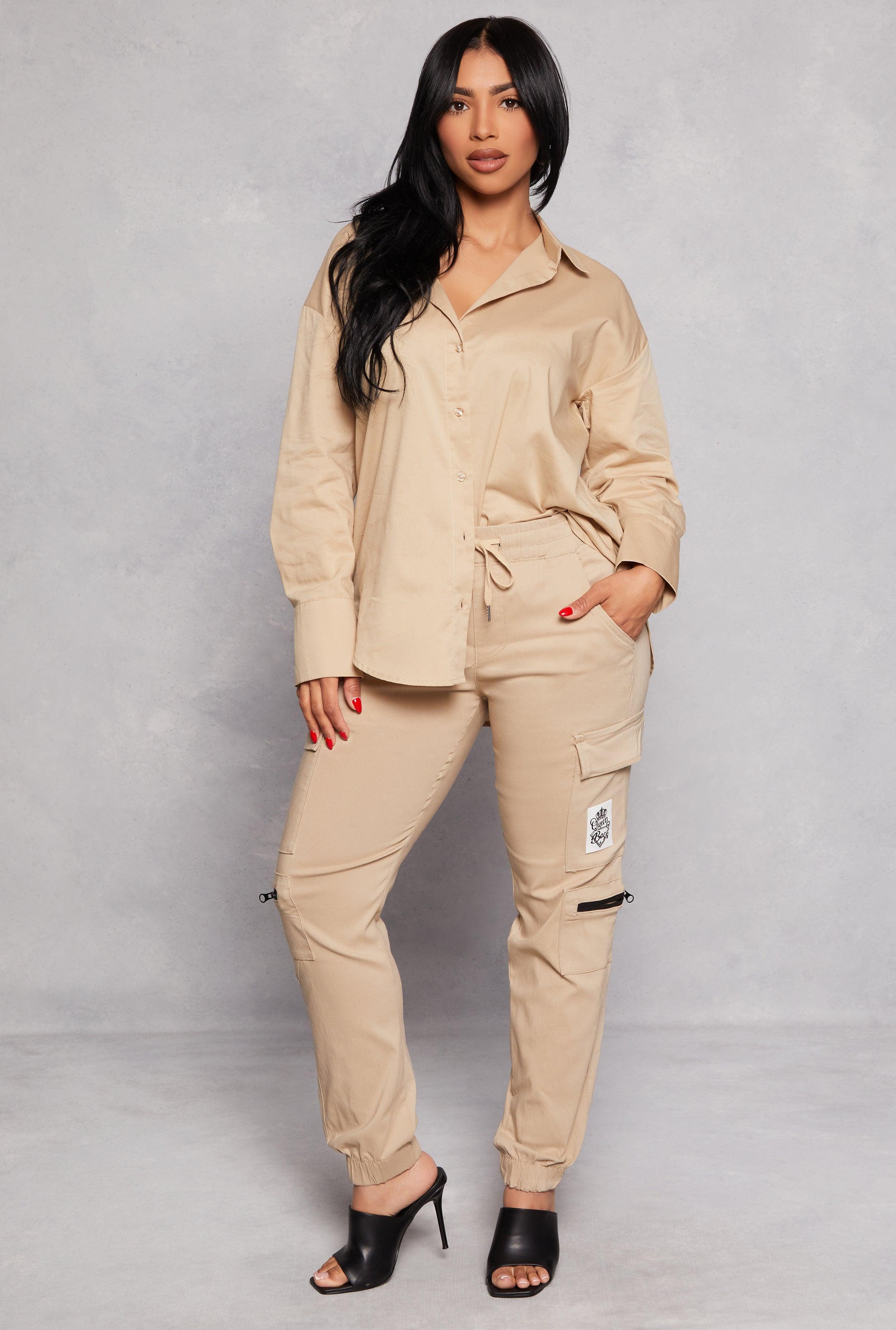 Womens Queen Boss Cargo Joggers Product Image