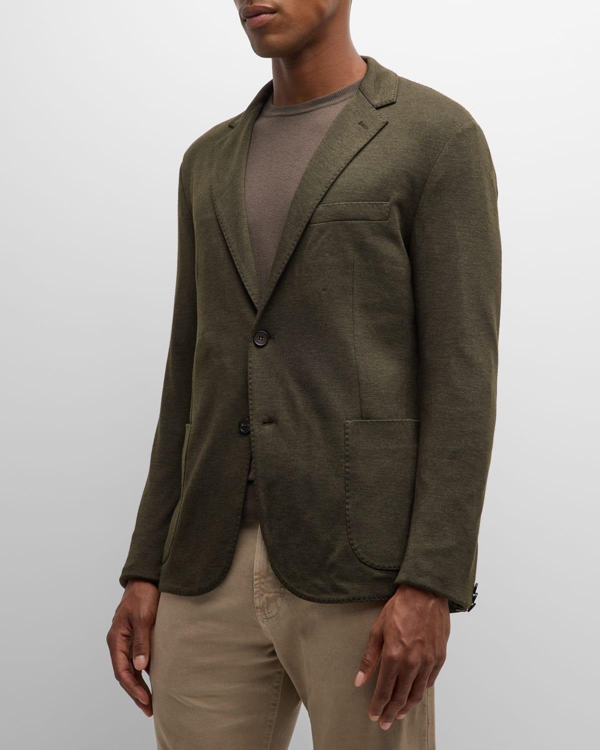 Mens Sunset Cashmere Silk Sports Jacket Product Image