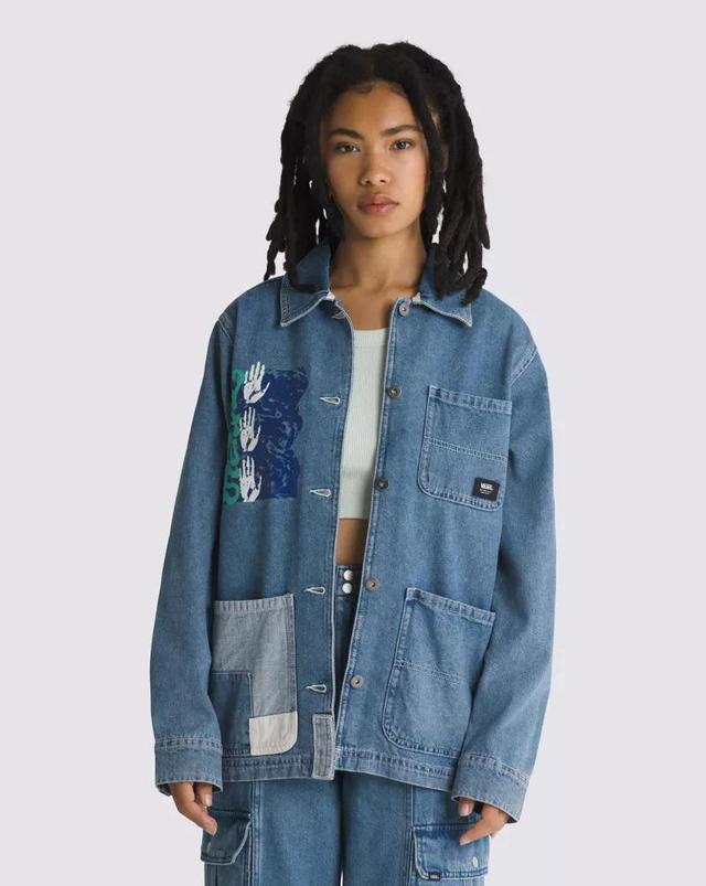 Drill Chore Denim Jacket Product Image