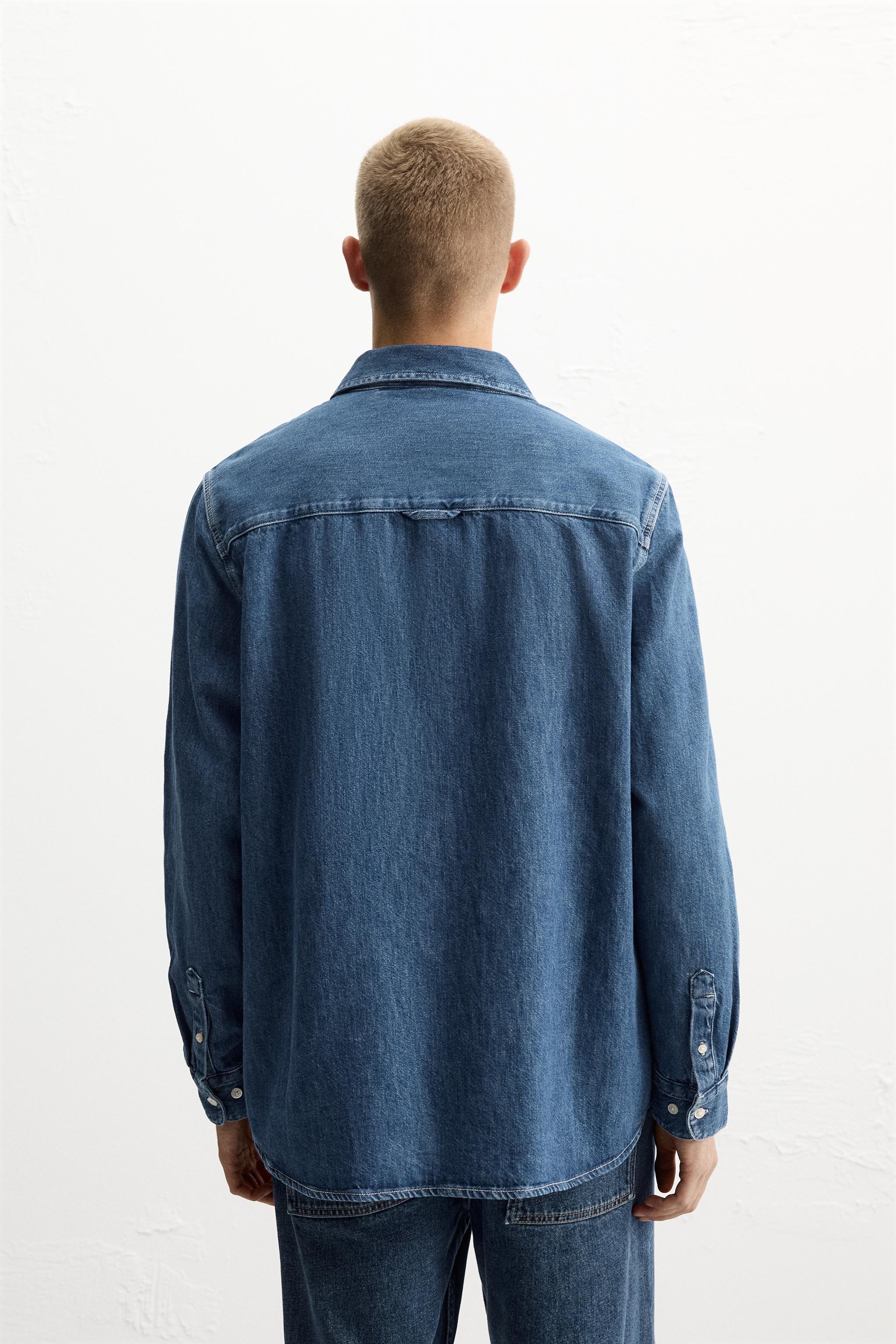 WASHED DENIM SHIRT Product Image