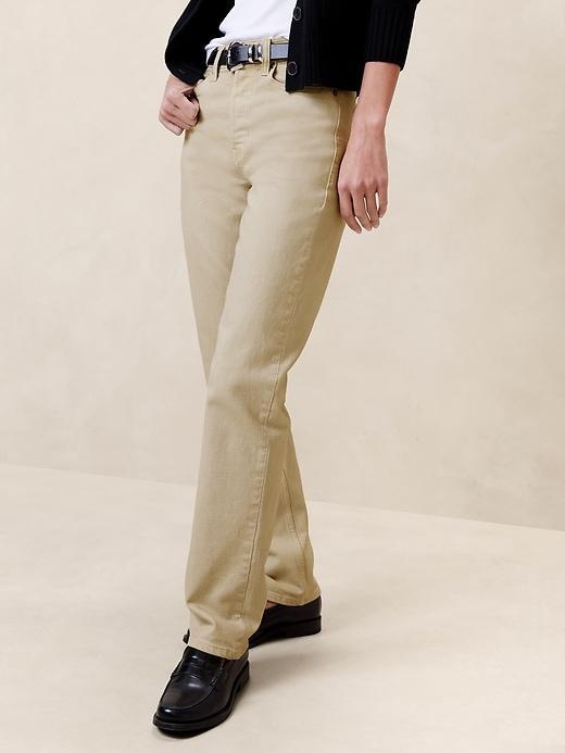 High-Rise Straight Jean Product Image