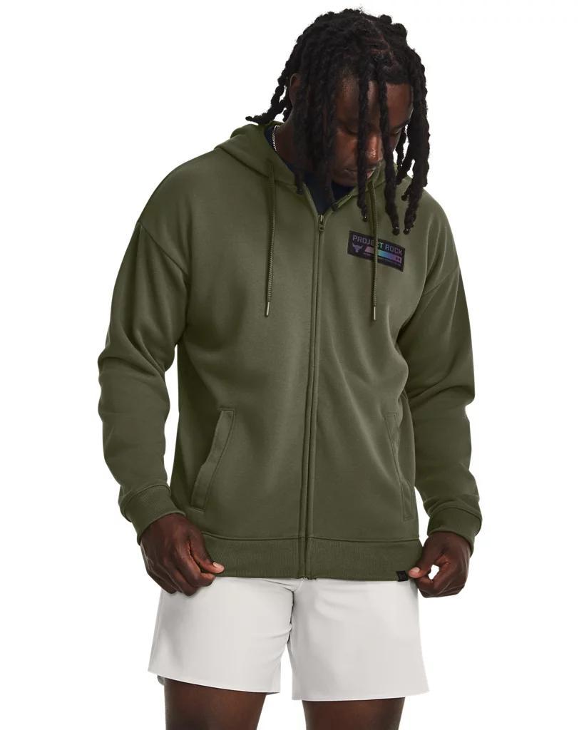 Men's Project Rock Heavyweight Terry Full-Zip Product Image