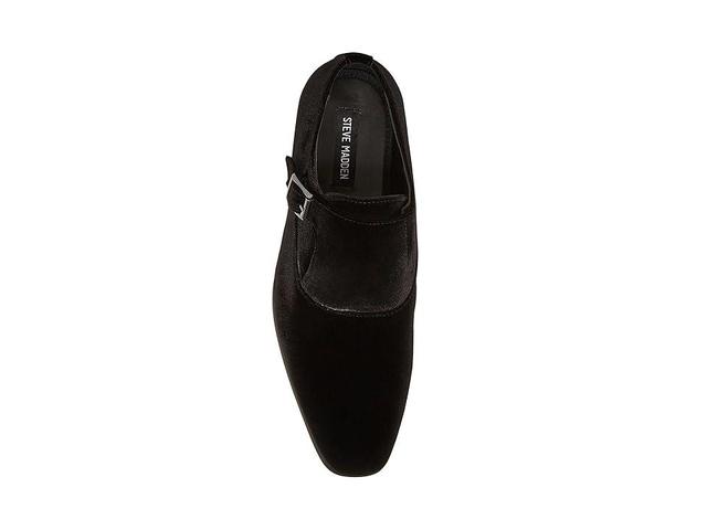 Steve Madden Mens Basker Velvet Monk Strap Slip-on Dress Shoes Product Image