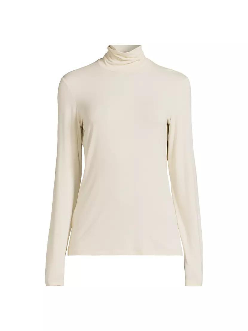 Multif Stretch Jersey Turtleneck Top Product Image