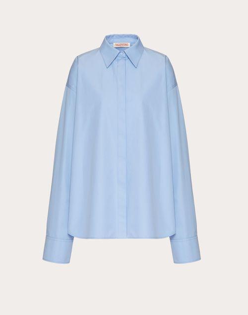 COMPACT POPELINE BLOUSE  Product Image