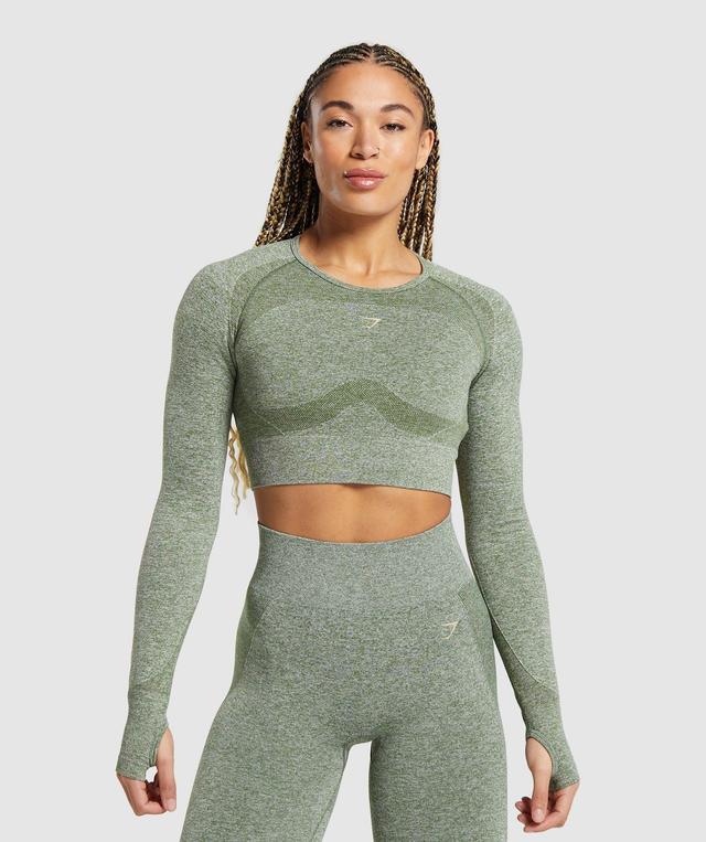 Flex Long Sleeve Crop Top Product Image