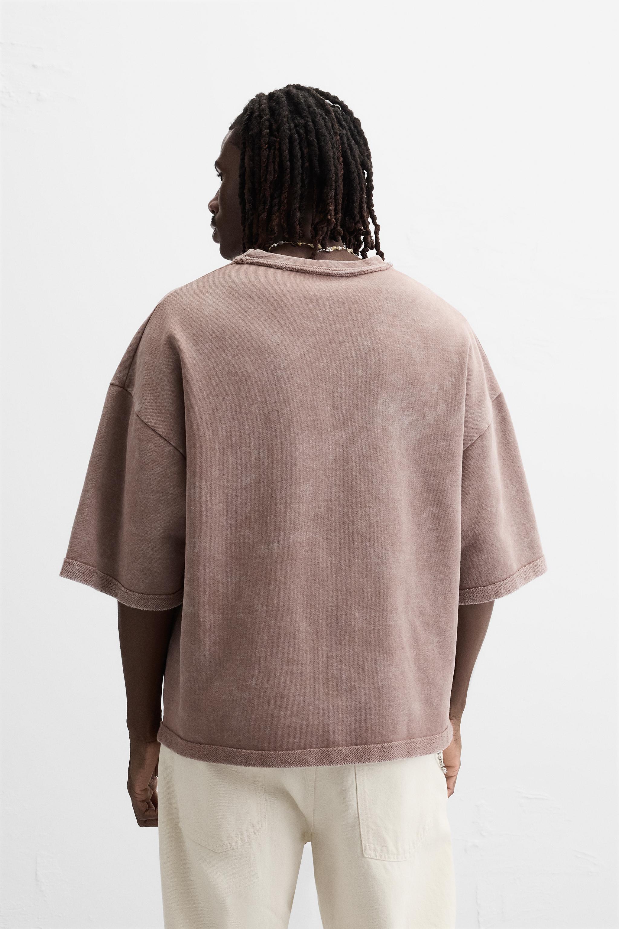 OVERSIZED WASHED SWEATSHIRT Product Image