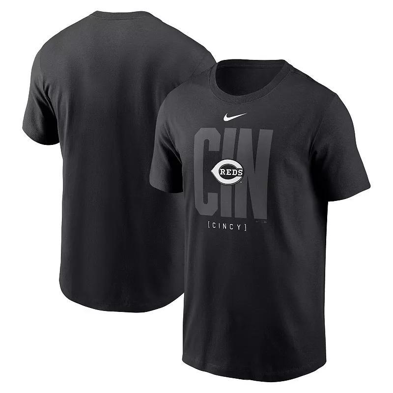 Mens Nike Black Cincinnati Reds Fashion Local T-Shirt Product Image