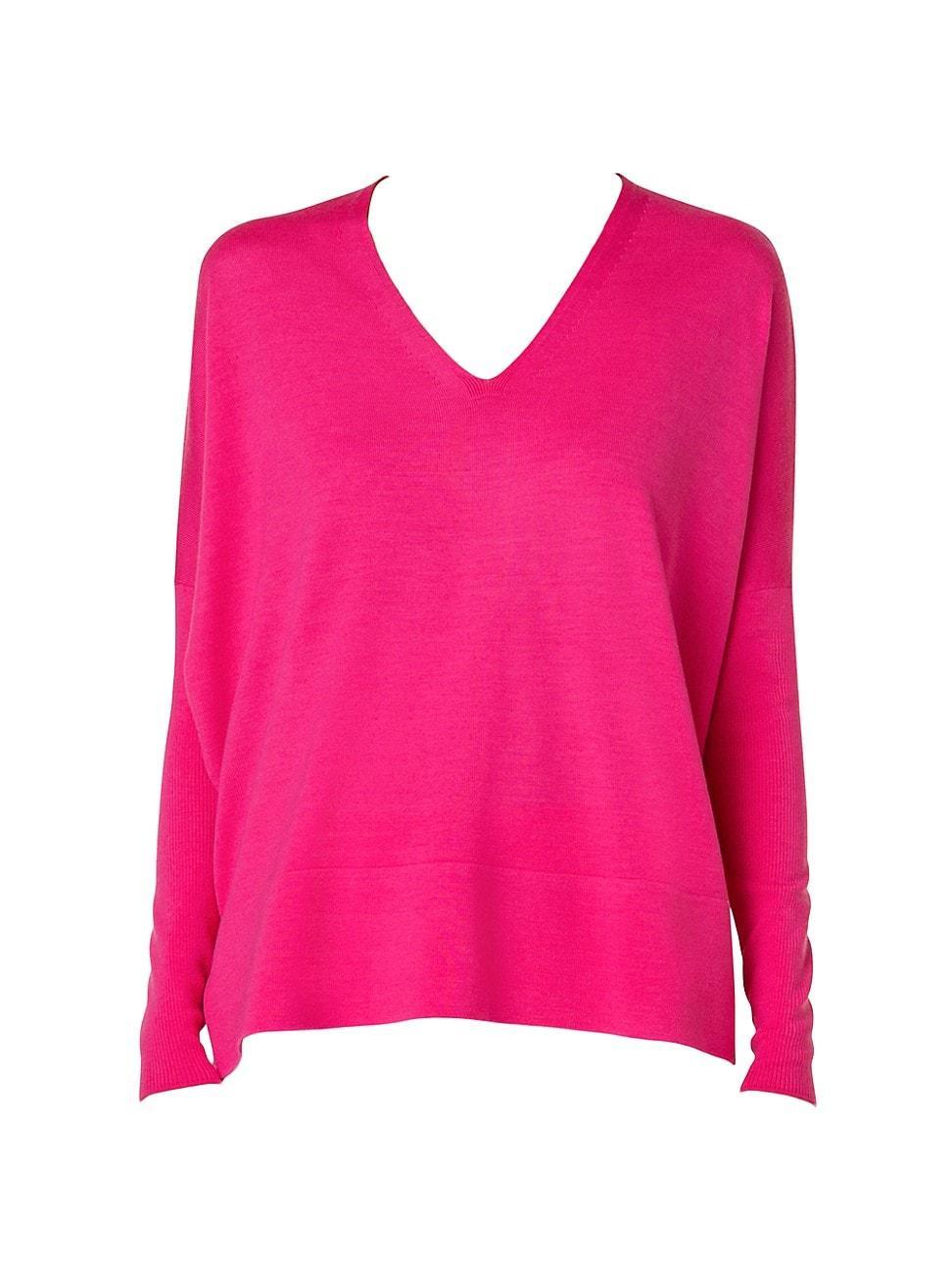 Womens Oversized Wool Pullover Sweater product image