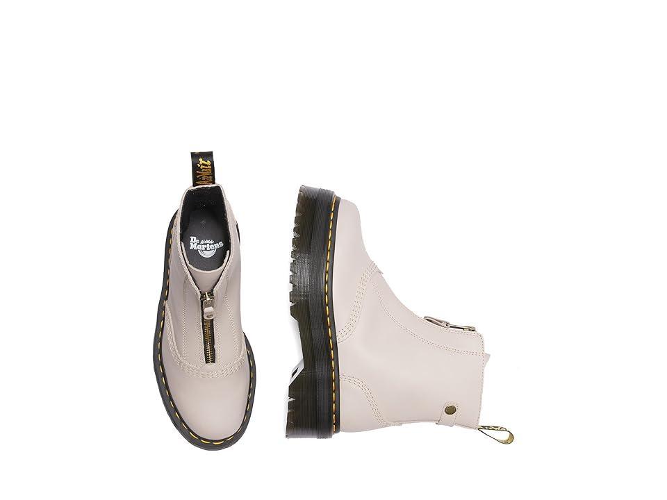 Jetta Zipped Sendal Leather Platform Boots Product Image