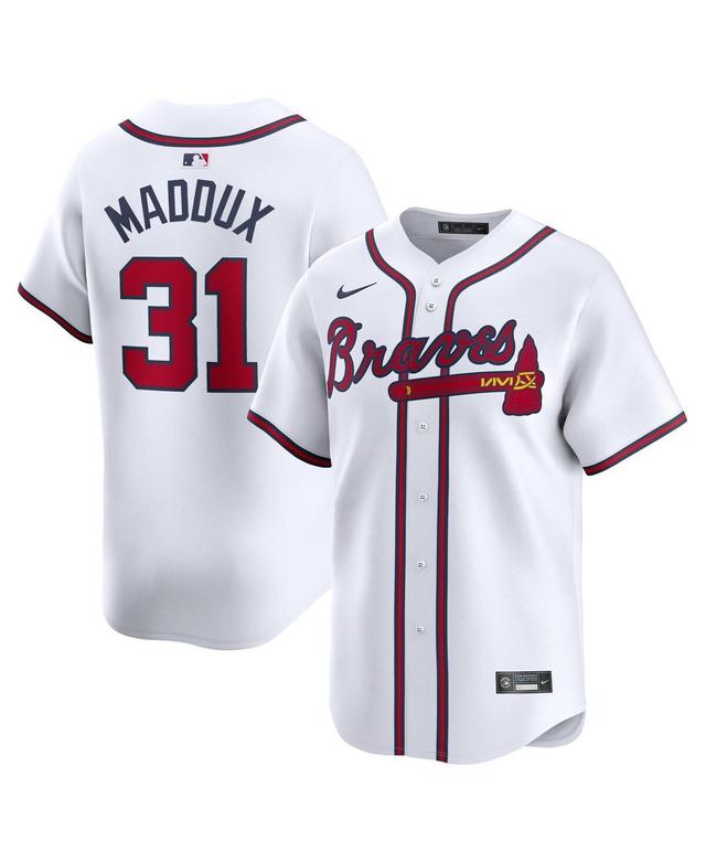 Mens Nike Greg Maddux Atlanta Braves Home Limited Player Jersey Product Image