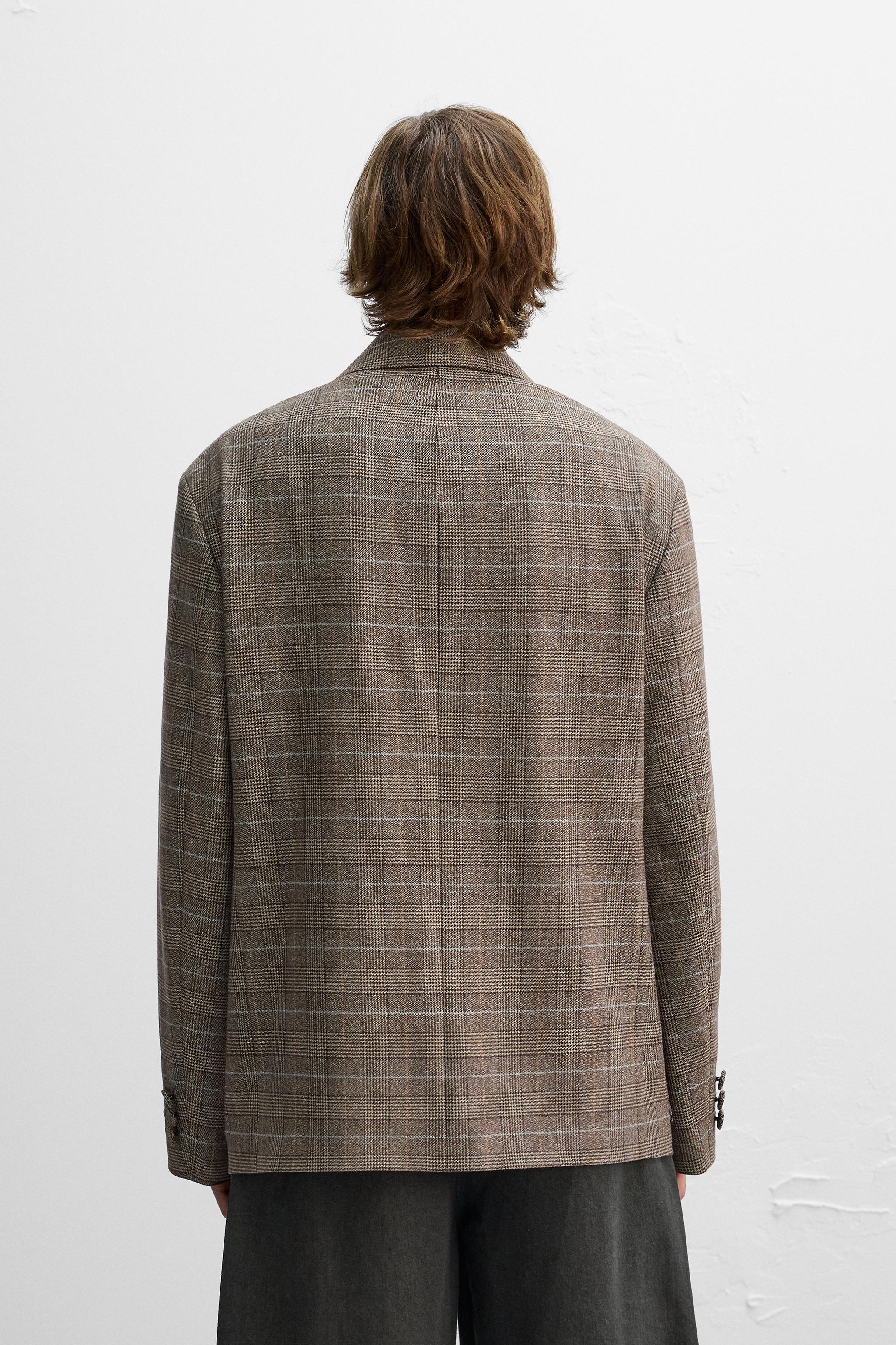 PLAID BLAZER X HARRY LAMBERT Product Image