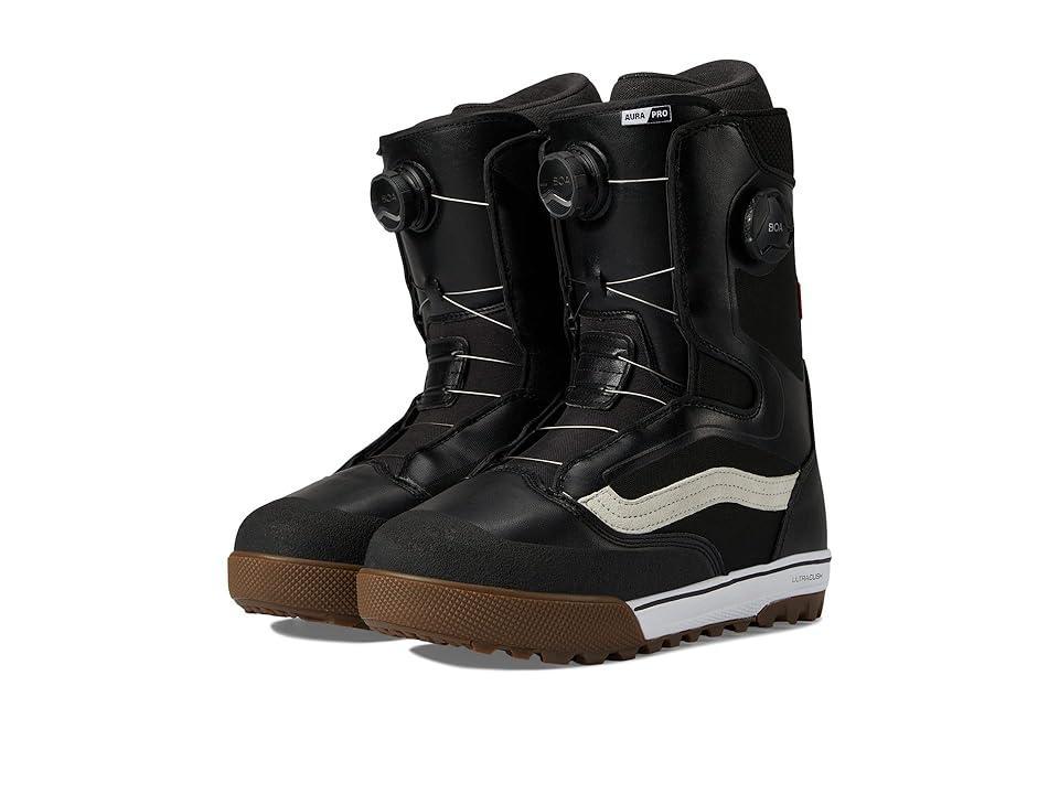 Vans Aura Pro Snowboard Boots White 1) Men's Boots Product Image