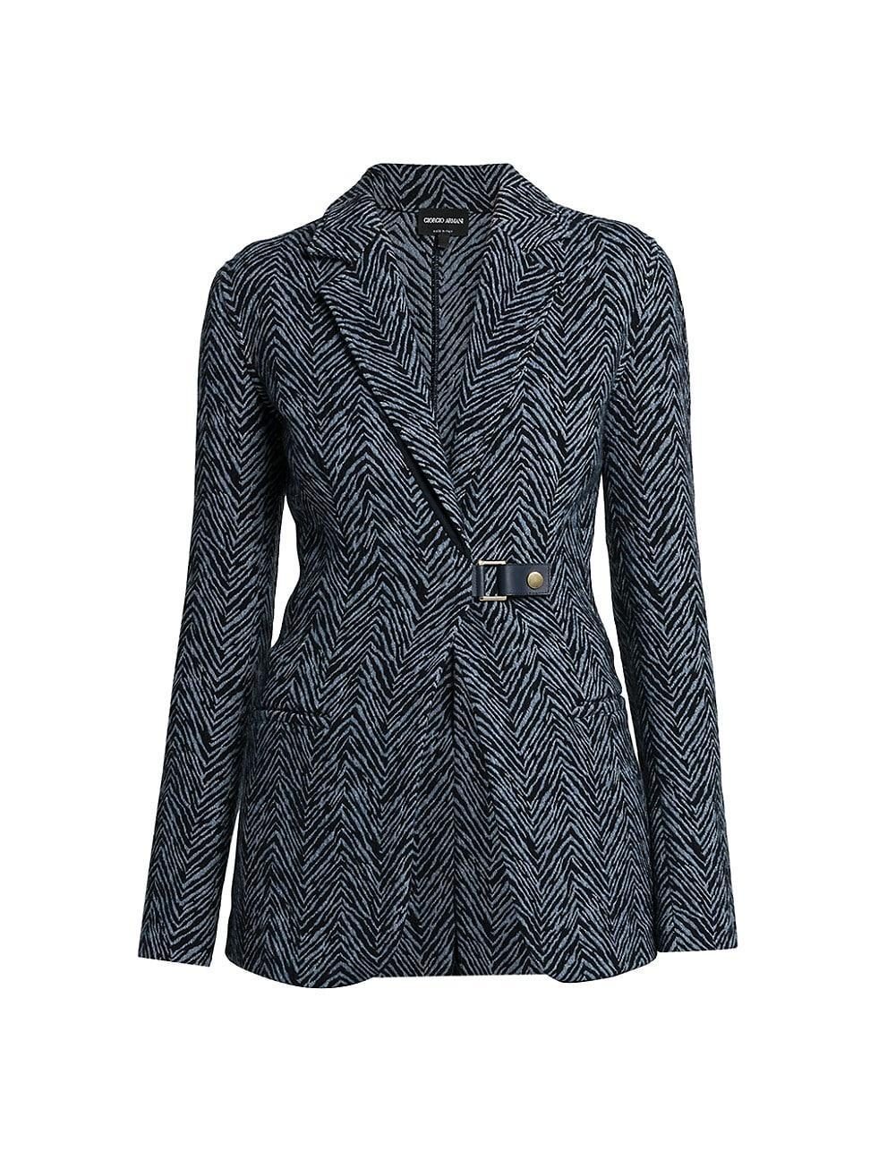 Womens Tiger Cashmere-Blend Blazer Product Image