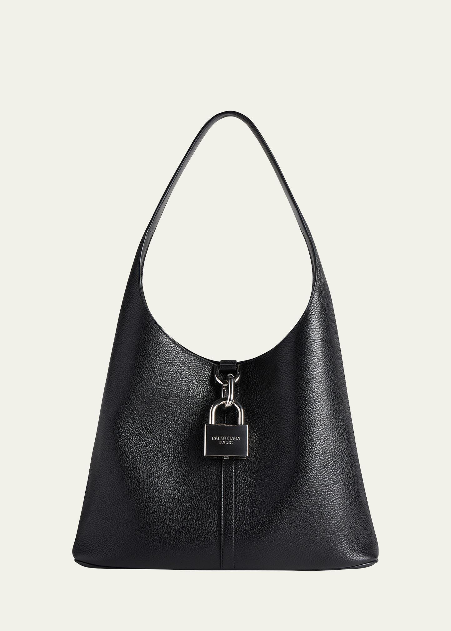 Balenciaga Medium Locker Leather North/South Hobo Bag Product Image