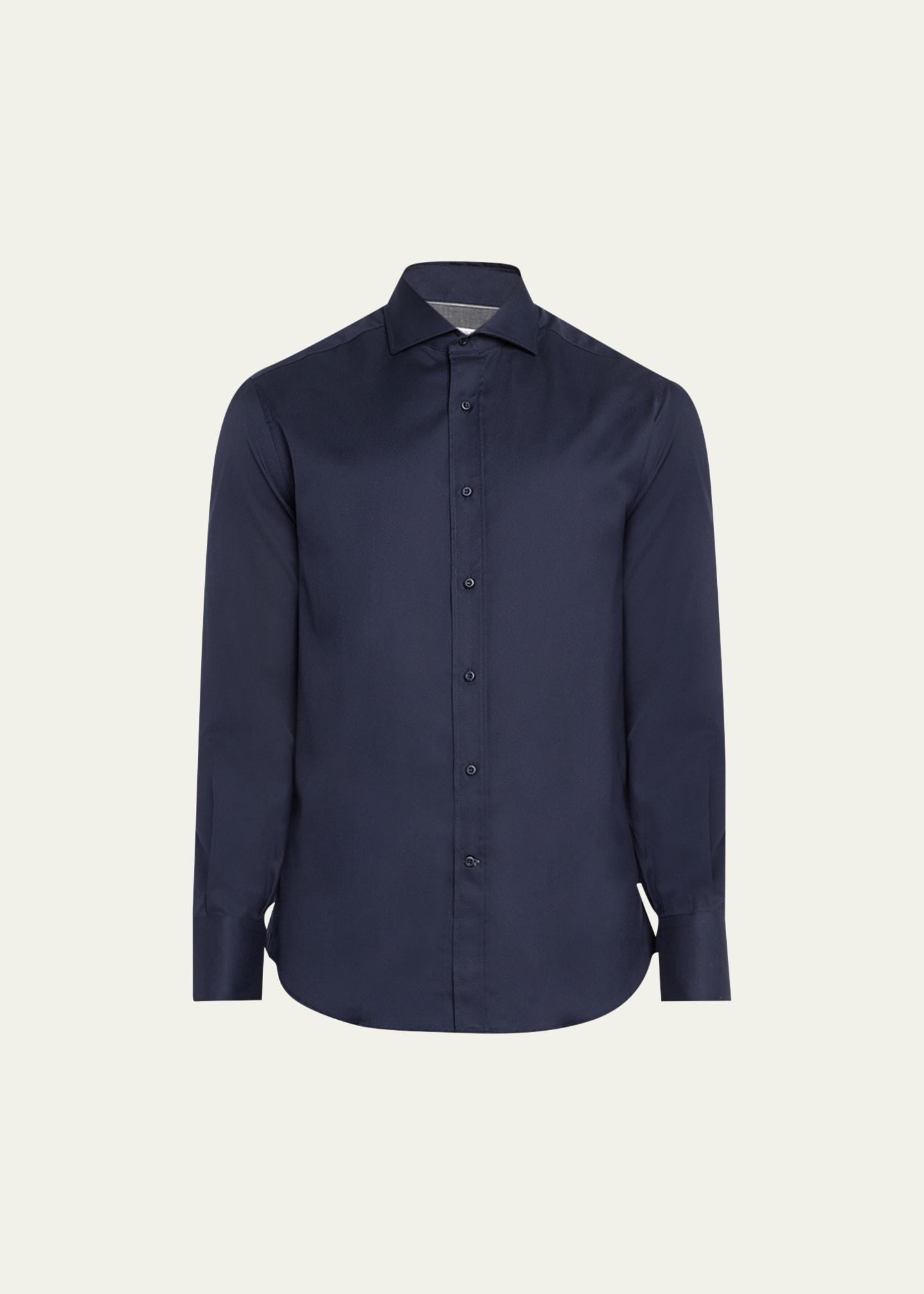 Mens Cotton Classic-Fit Sport Shirt Product Image