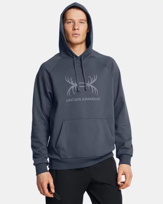 Men's UA Rival Fleece Antler Hoodie Product Image