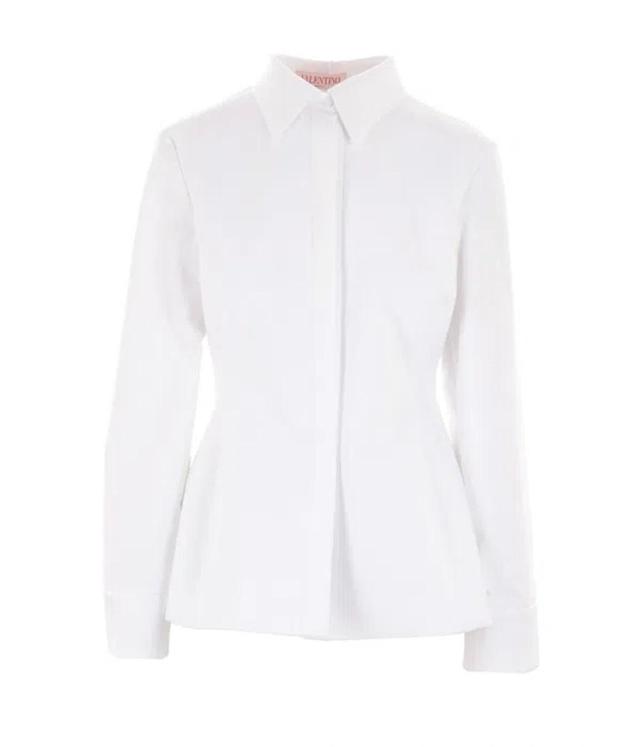 VALENTINO Buttoned Long In White Product Image