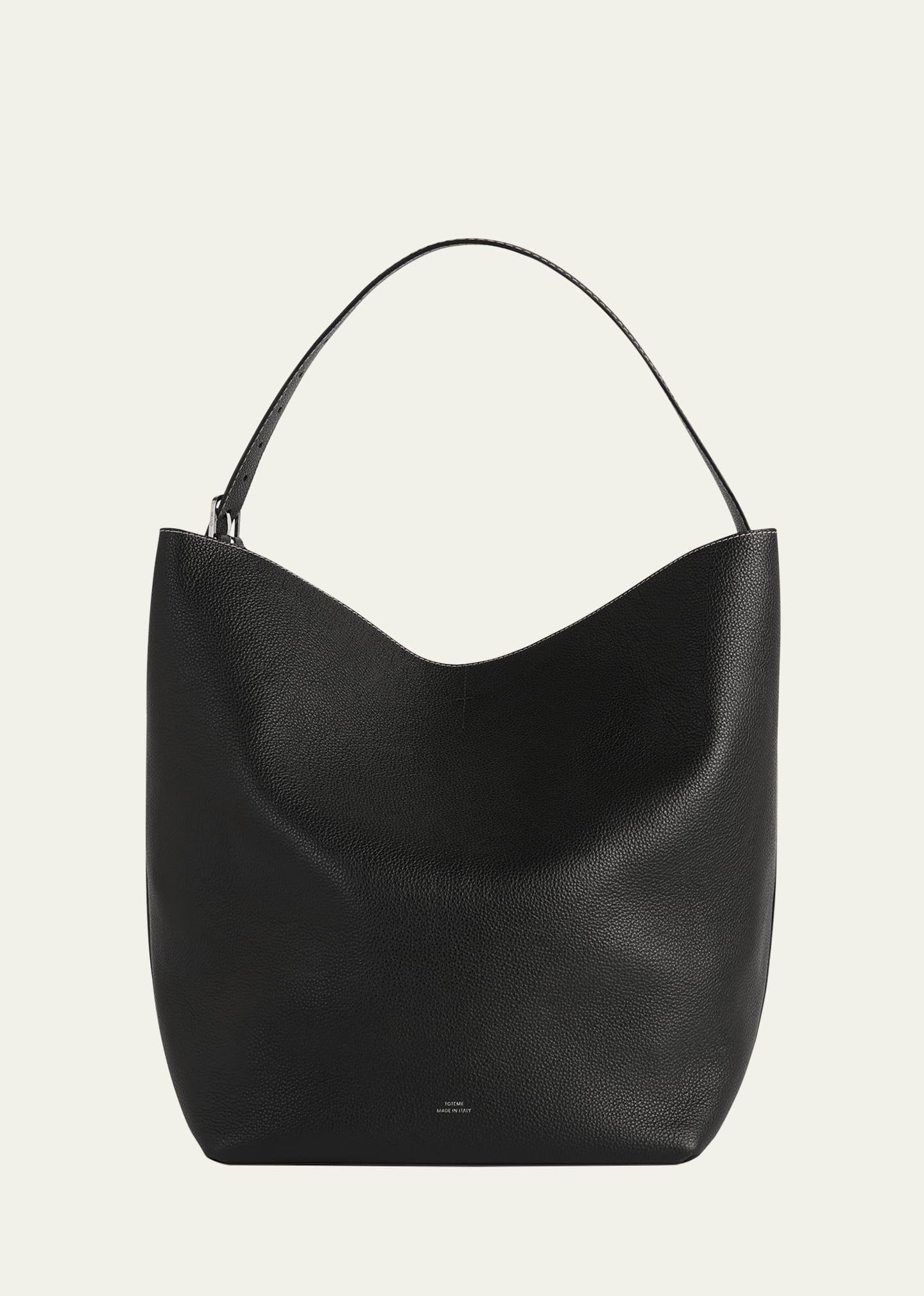 Belted Leather Tote Bag Product Image