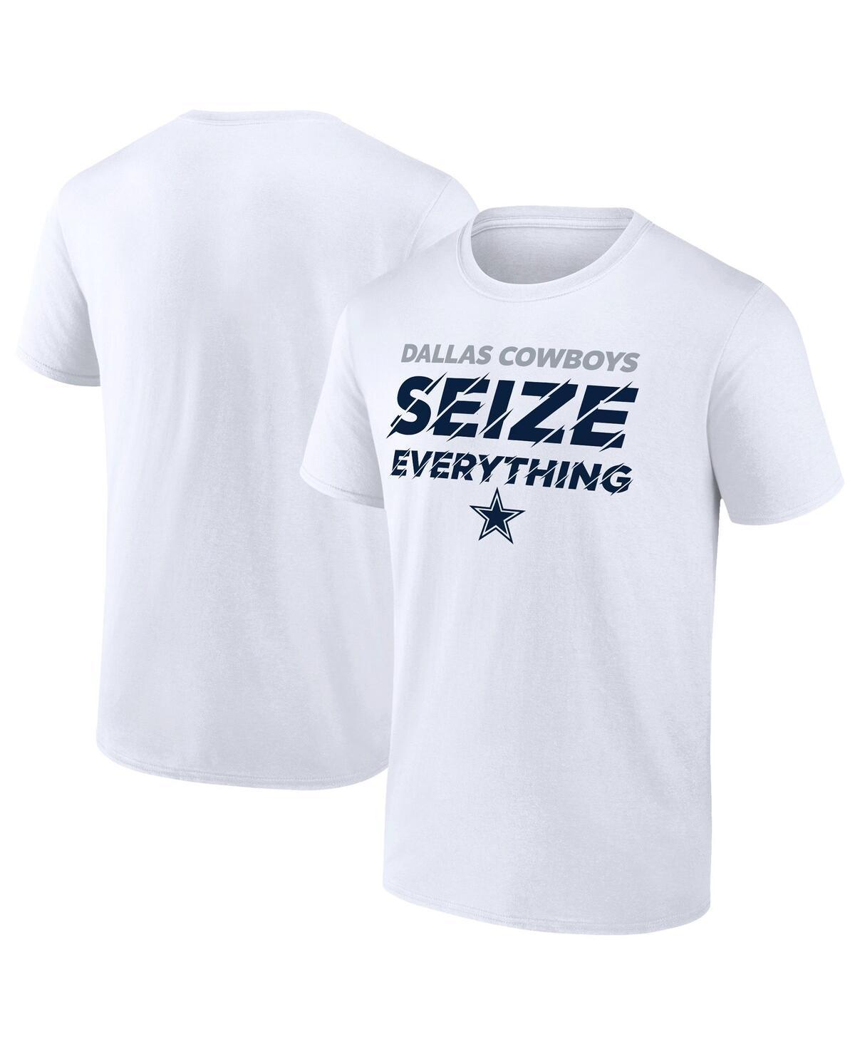 Mens Fanatics White Dallas Cowboys Seize Everything T-shirt Product Image