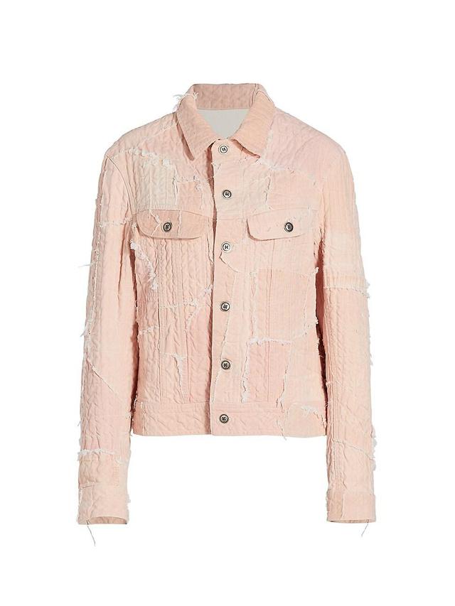 Womens Quilted Knit Jacket Product Image