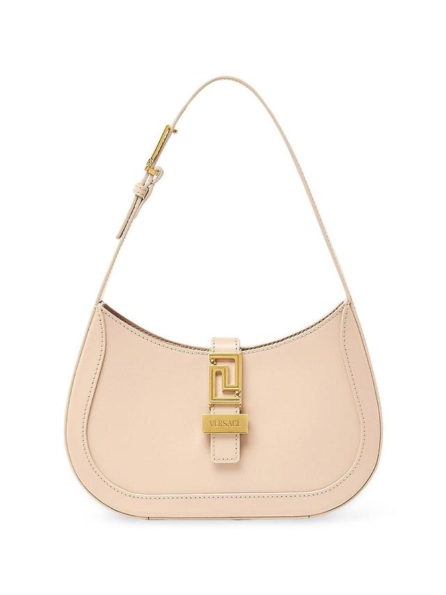 Womens Greca Small Hobo Bag Product Image