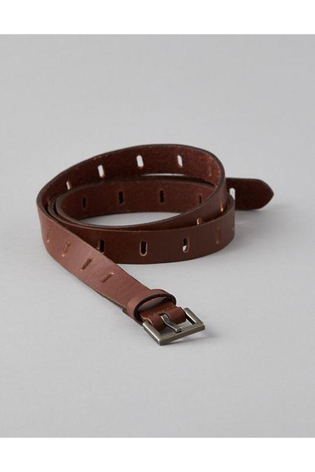 AE Perforated Leather Belt Women's Product Image