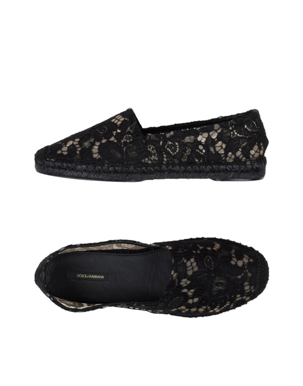 DOLCE & GABBANA Espadrilles In Black product image