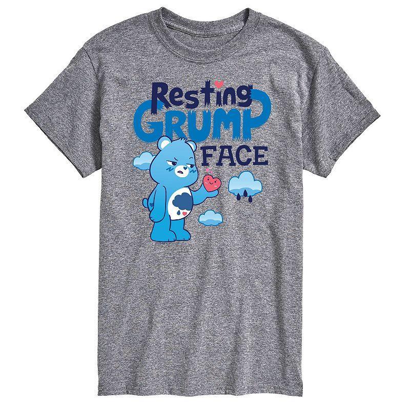 Mens Care Bears Unlock The Magic Resting Grump Face Graphic Tee Product Image