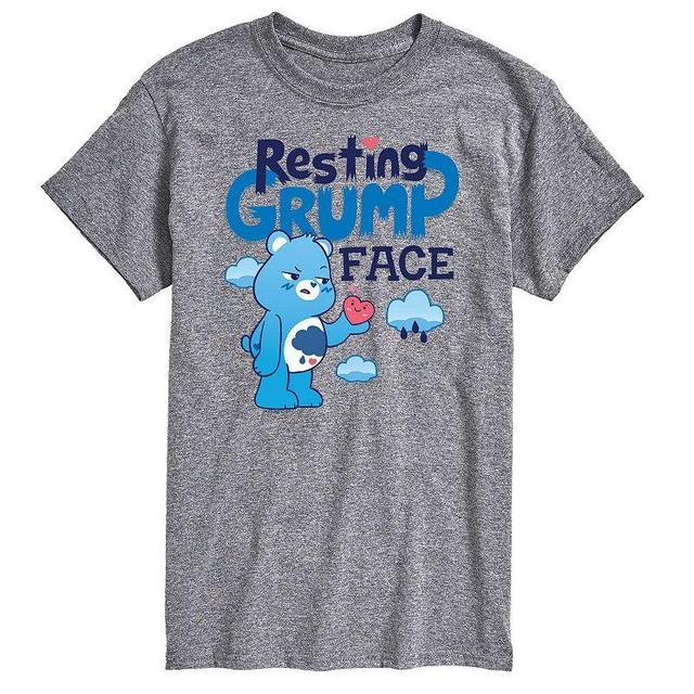 Big & Tall Care Bears Resting Grump Face Graphic Tee, Mens Product Image