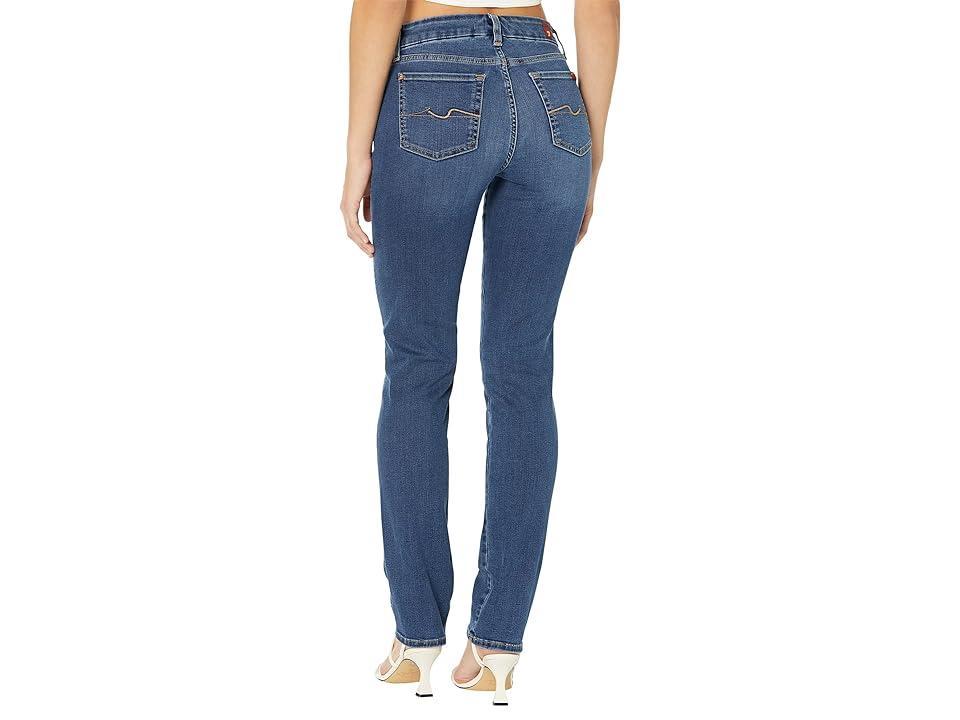 Kimmie Mid-Rise Straight-Leg Jeans Product Image