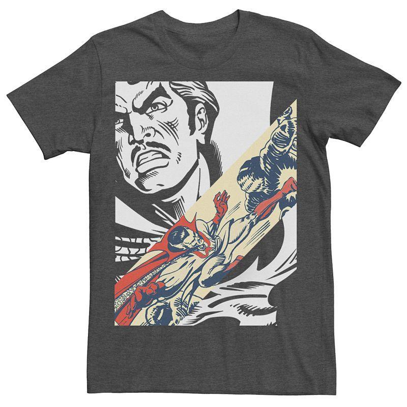 Mens Dr. Strange Retro Tee Grey Heather Product Image