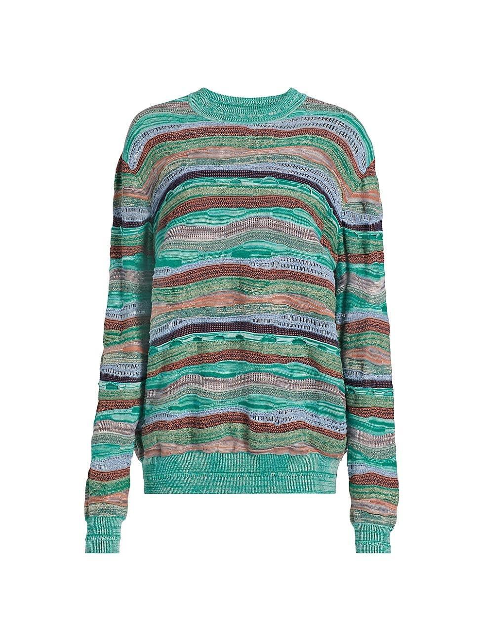 Womens Ansel Fine Wave Striped Sweater Product Image