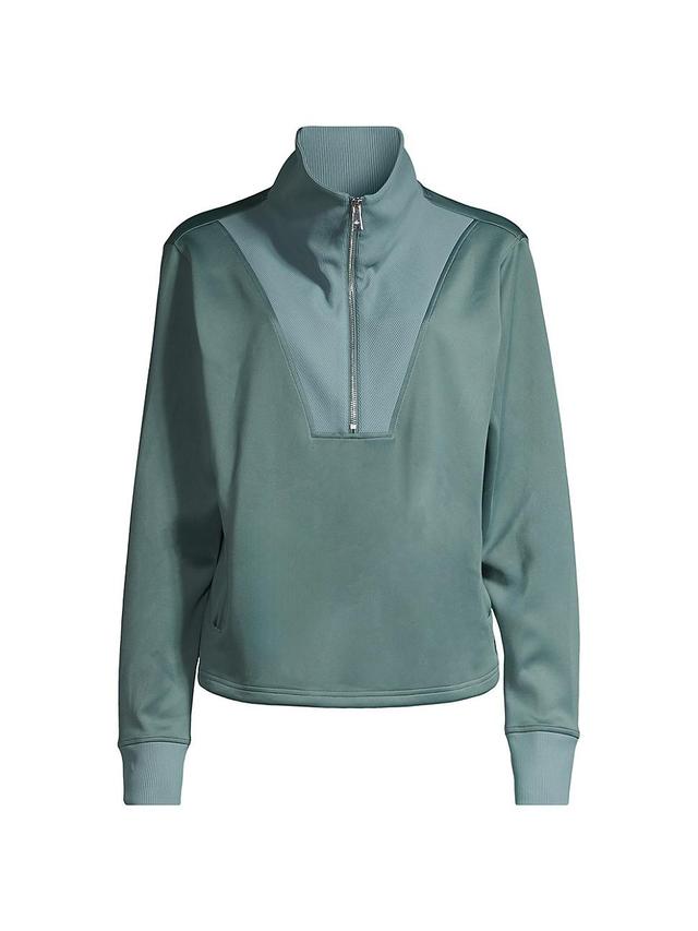 Womens Wren Jersey Quarter-Zip Pullover Product Image