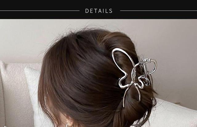 Metal Butterfly Hair Claw Product Image