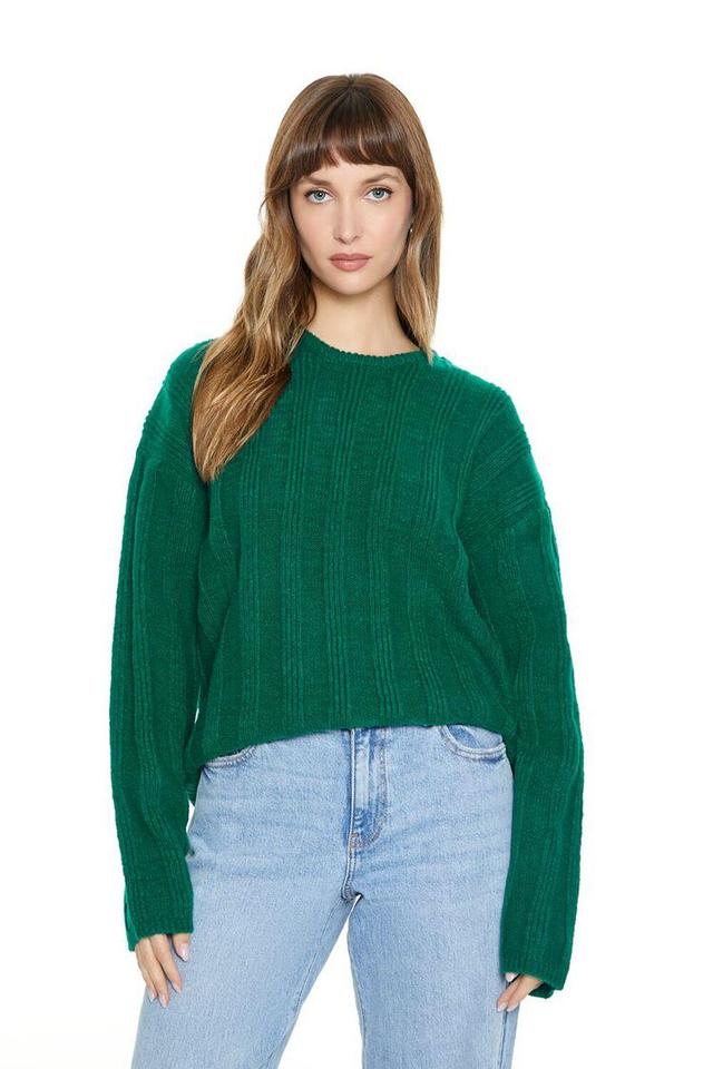 Ribbed Drop-Sleeve Sweater | Forever 21 Product Image