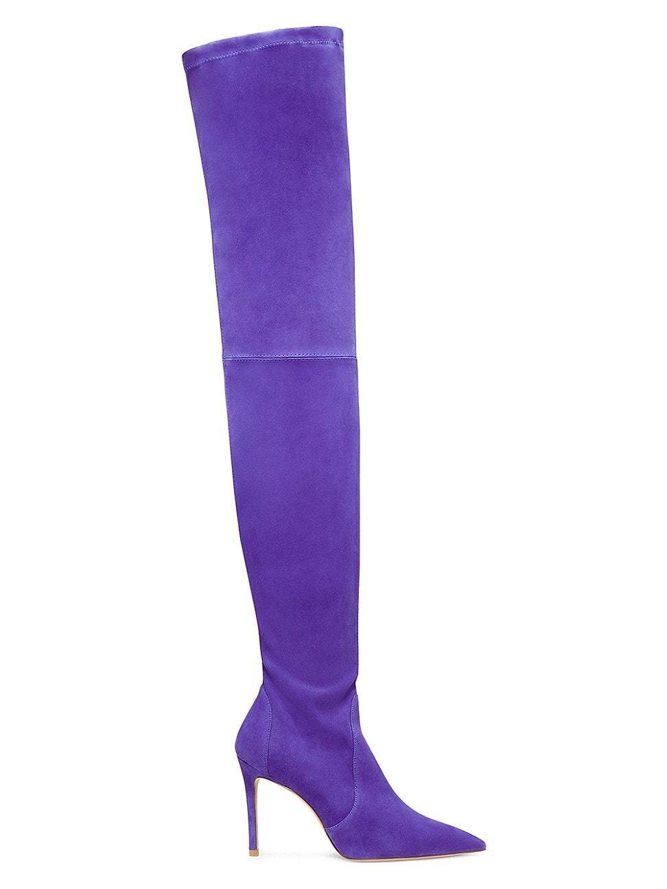 Stuart Weitzman Ultrastuart 100 Stretch Pointed Toe Over the Knee Boot Product Image