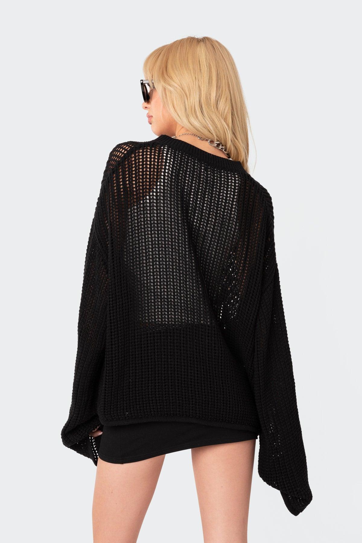 Seeing Stars Oversized Sweater Product Image