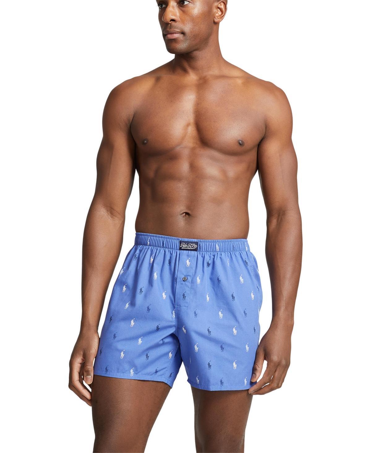 Polo Ralph Lauren Mens Printed Woven Boxer Shorts Product Image