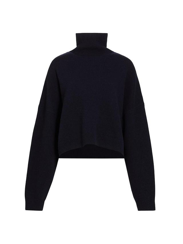 The Row Ezio Merino Wool & Cashmere Turtleneck Sweater Product Image