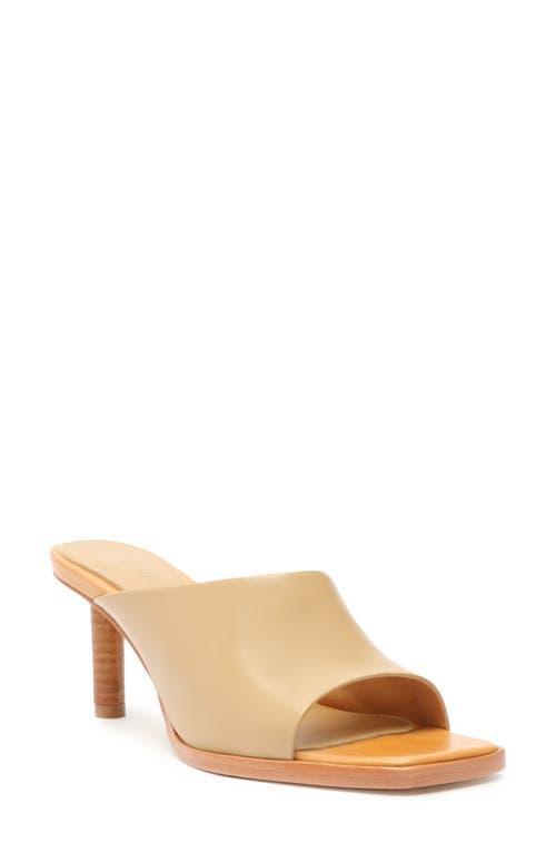 Schutz Zelda Leather Stiletto Mule Slides Product Image