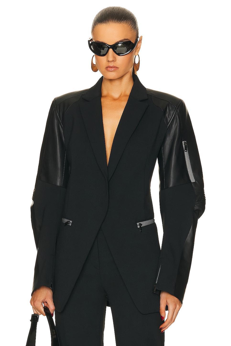 Coperni Biker Tailored Jacket Black. (also in 38, 40). Product Image