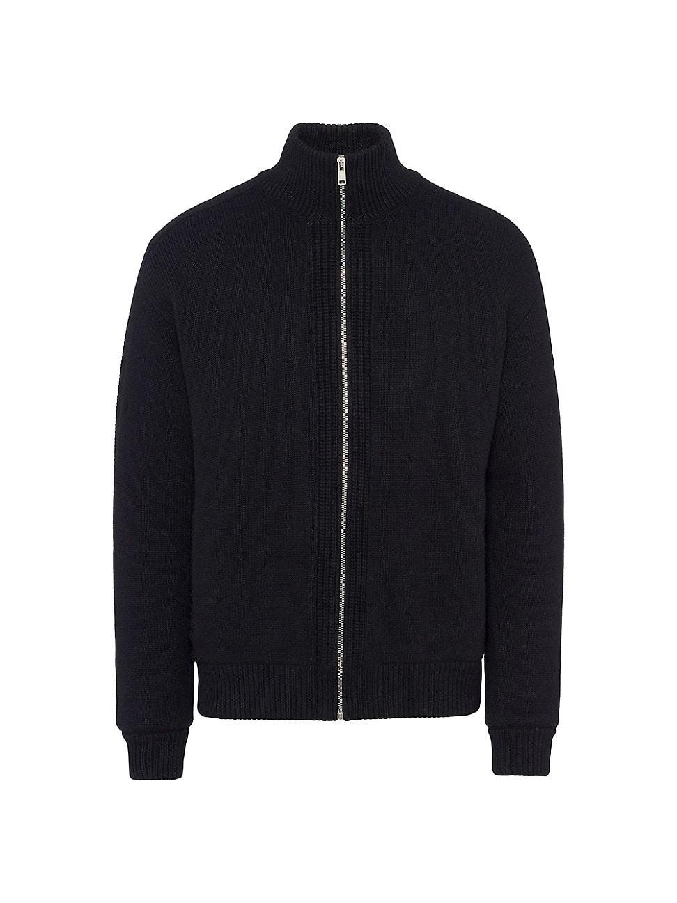 Mens Wool and Cashmere Cardigan Product Image