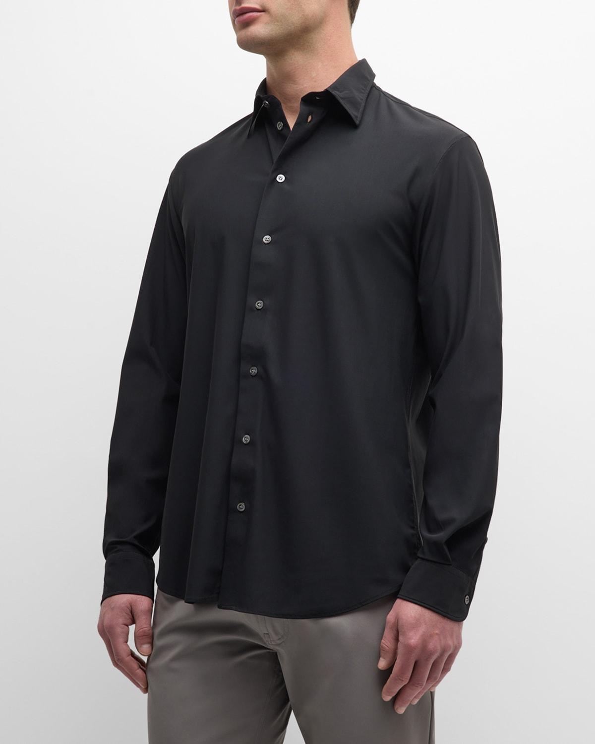 Mens Nylon-Stretch Sport Shirt Product Image