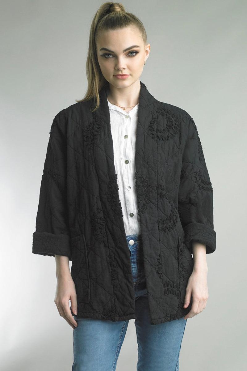 Black Quilted Jacket product image